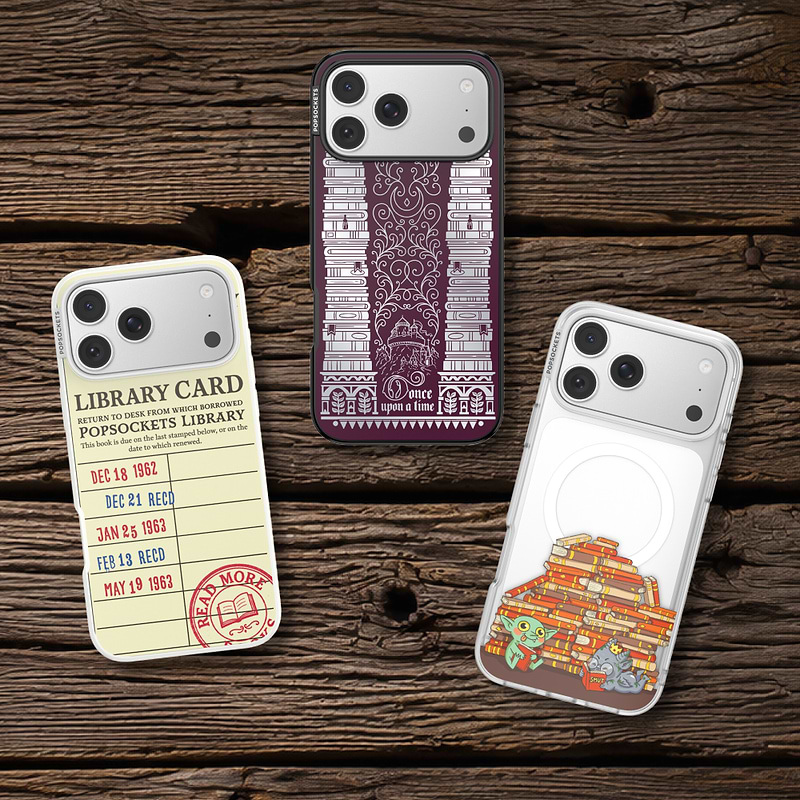 PopSockets Library Card &mdash; iPhone 18 Pro Max MagSafe Case image number 3